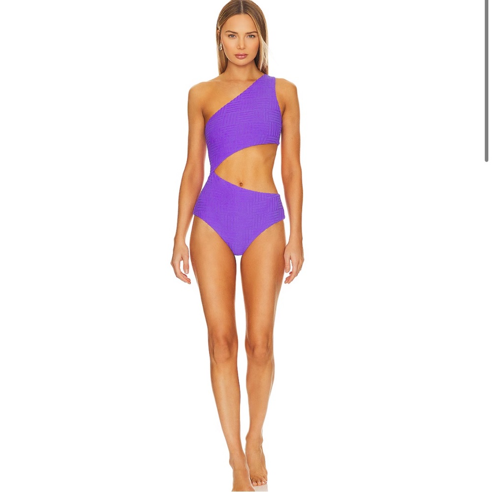 Celine One Piece in Ultra Violet- Beach Riot